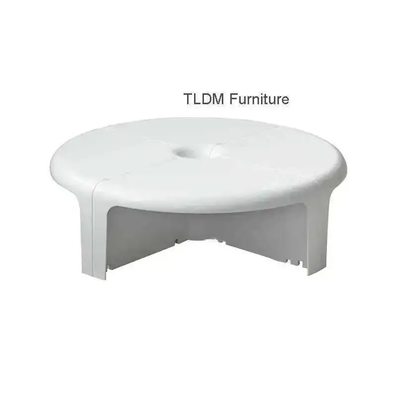 Стол в скандинавском стиле, креативный круглый цвет, боковые пластиковые журнальные столики из АБС-пластика, дизайнерская мебель для гостиной, современный угловой столик для хранения дома