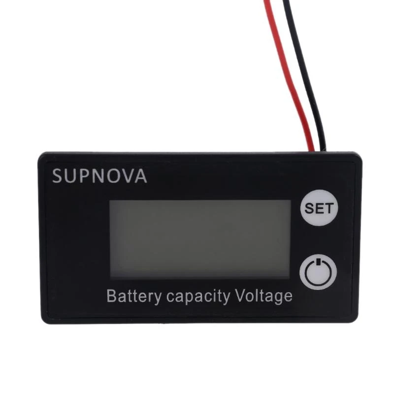 Y1AD Battery Capacity Tester Meter with Backlight fits for Vehicle Battery