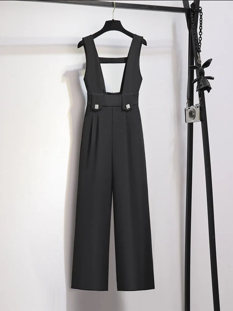 

Женские брюки с высокой талией, широкими штанинами и драпировкой, повседневные, для работы и отдыха, весна 2024, корейская версия