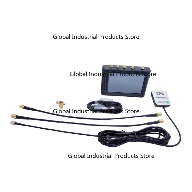 ZC412 0.1Hz-12.8GHz Handheld 12Bit High Precision Frequency Counter Built-in GNSS Disciplined Oscillator