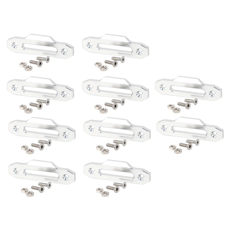 10X Alloy Metal Hawse Fairlead Winch Control Mount For RC 4WD D90 1/10 RC Crawler