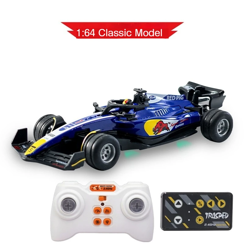 F1 Formula Racing Car 1:64 RC Car mini 2.4G APP Control Alloy