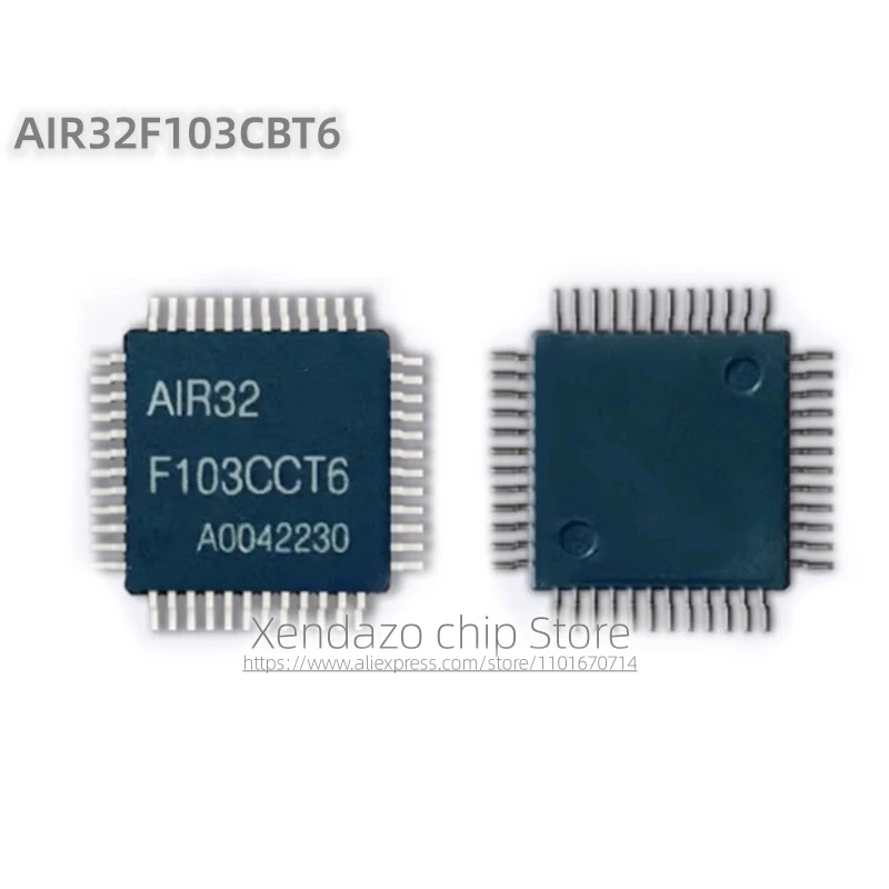 5pcs/lot AIR32F103CBT6 AIR32 F103CBT6 LQFP-48 package Original genuine Microcontroller chip