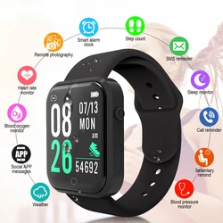 S7 ultra esportes relógio inteligente 1.44 Polegada bluetooth rastreador de fitness monitor de freqüência cardíaca à prova dwaterproof água relógio de pulso dos homens crianças horas hodinky