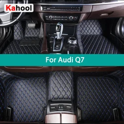 KAHOOL Custom Car Floor Mats For Audi Q7 Auto Carpets Foot Coche Accessorie