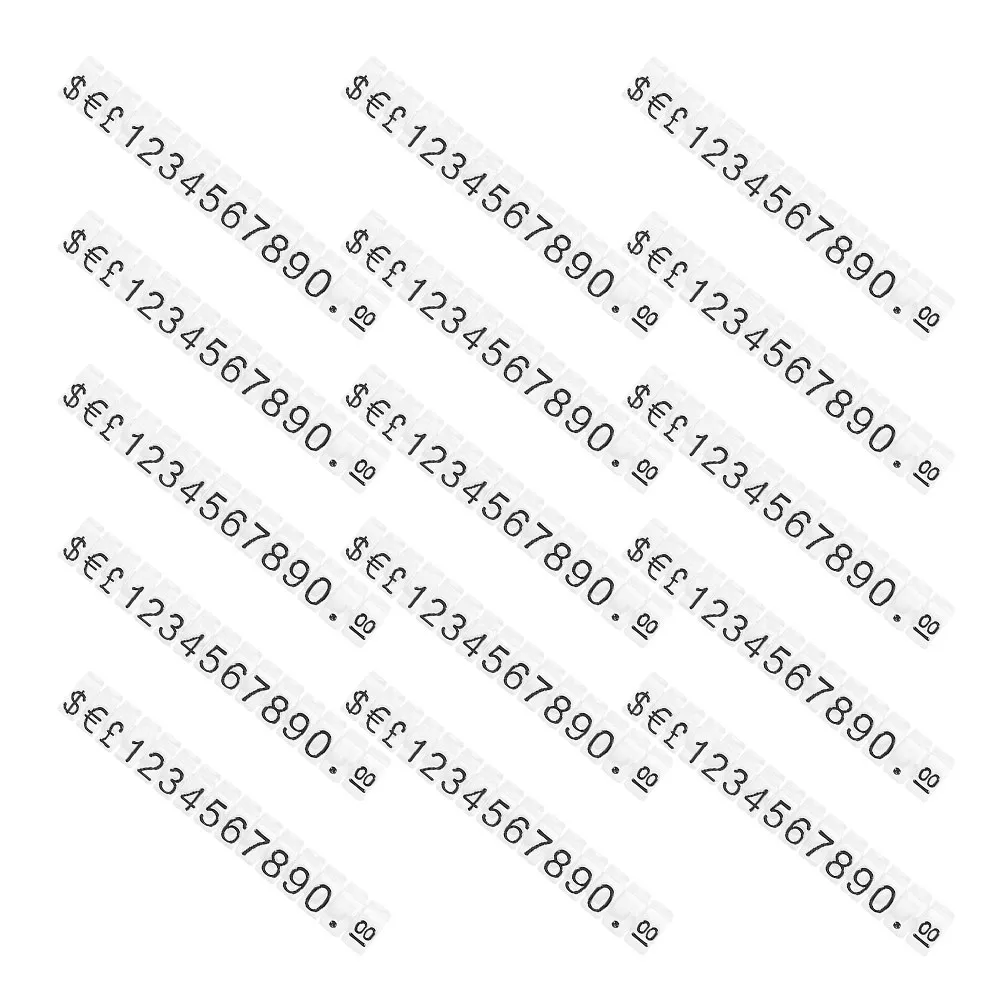 

15 Units Price Cube Display Blocks Smooth Rounded Edges for Jewelry Fruit Vegetable Bakery Wine Gift Pricing Label Retail