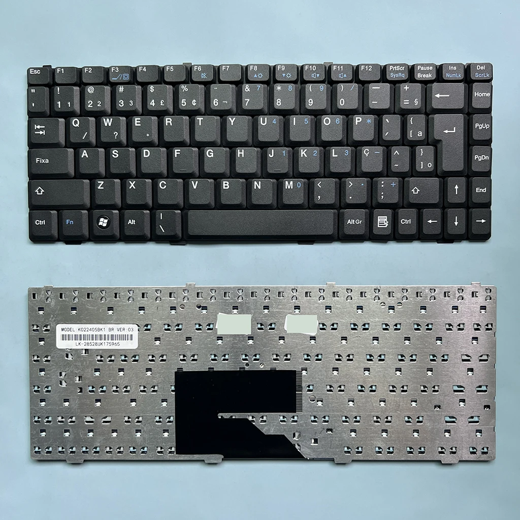 W7650 teclado brasileiro para itautec w7630 w7635 w7645 w7650 w7655 notebook teclado br k 022405 BK1