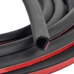 1m Rubber Sealing Strip For Citroen C1 Peugeot 107 Toyota Aygo Waterproof Strip Seal Car Tailgate Exterior Protect Accessories