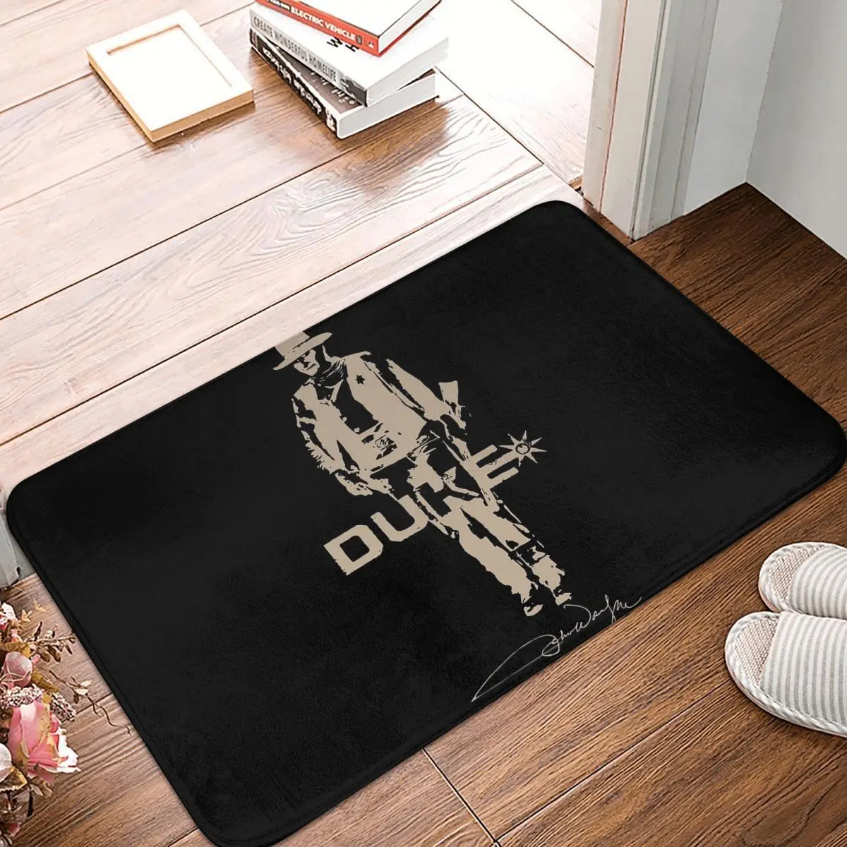 John Wayne Anti-slip Doormat Floor Mat Washable Carpet Rug for Kitchen Entrance Home Bathroom Living room Footpad Mats