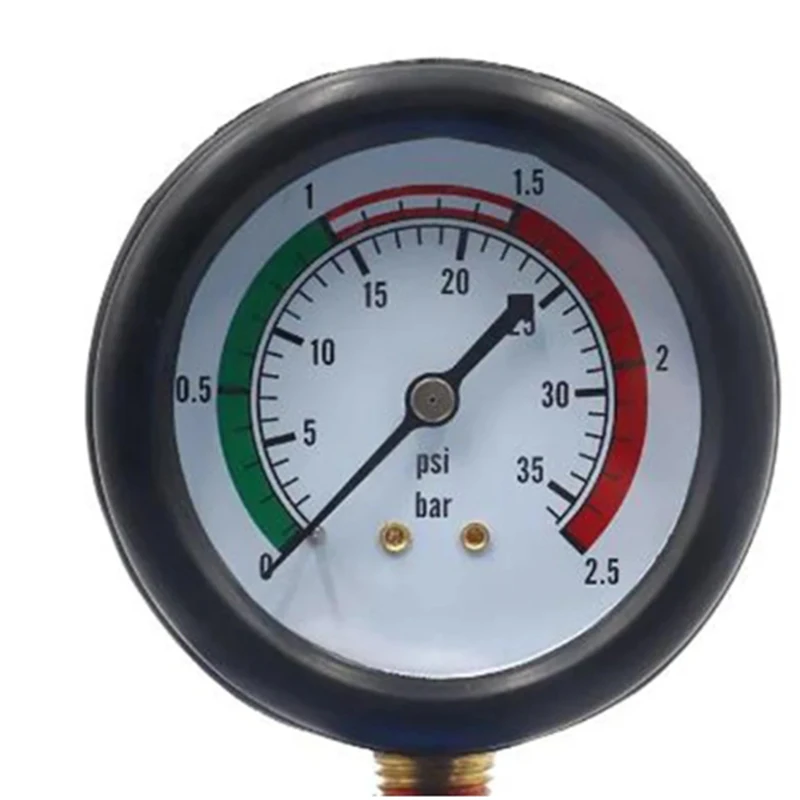 New type of water tank leakage detection instrumentshockproof dialautomotive pressure gauge detection instrumentcooling system d