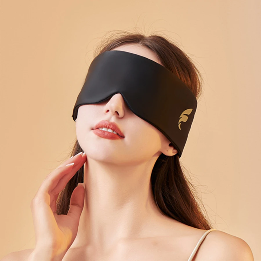 1pc Sleep eye mask, shade warm and cool dual sense space capsule eye mask maschera per l\'orecchio insonorizzata Sleep regolabile travel nap