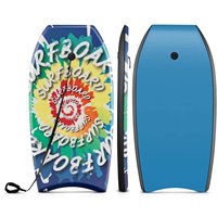 Kids Bodyboard Surfboard with EPS Core, XPE Deck, HDPE Base & Wrist Strap, Surfboard, Body Board
