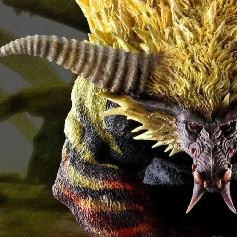 ฟิกเกอร์แอ็คชั่น CAPCOM CFBCM Furious Rajang จากเกม MONSTER HUNTER ของเล่นโมเดลสำหรับเด็กผู้ชาย ของแท้พร้อมกล่อง ของสะสมสำหรับเด็กผู้ชาย