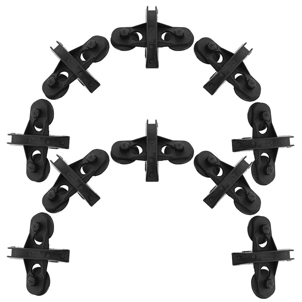 

25Pcs Plastic Fish Tank Clips Adjustable Width Divider Fixing Tools for Aquarium Partition Board Fastening Supplies