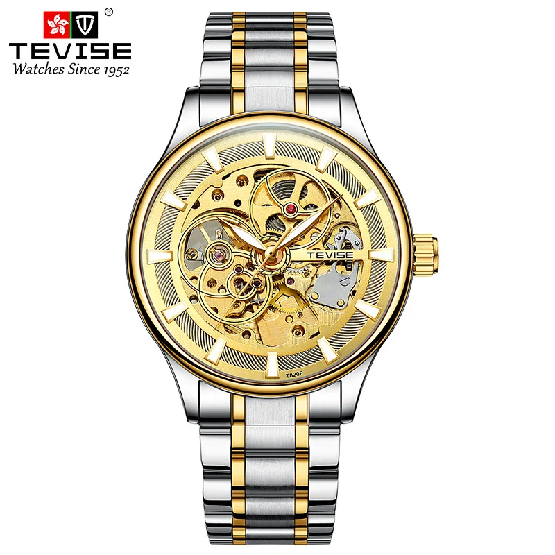 official-websiteTevise New 's Day and Night Star Automatic Mechanical Men's Waterproof Fashion Trendy High-End Watch