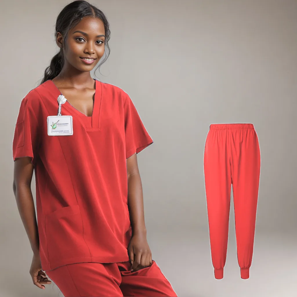 Scrubs Tops Medische Kleding Ziekenhuisuniformen Voor Vrouwen Die Uniform Gezondheids-En Schoonheidswerk Dragen, Chirurgische Scrub Joggers