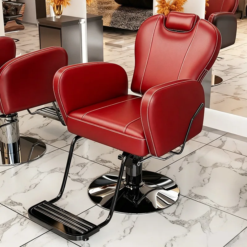 Luxury Swivel Barber Chair Working Luxury Styling Shampoo Bed Makeup Barber Chair Facial Waiting Sofy Do Salonu Salon Furniture