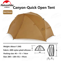 Naturehike Canyon Off Ground Tent 1 Person 20D Nylon Ultralight Waterproof Outdoor Portable Quick Opening Camping Single Tent