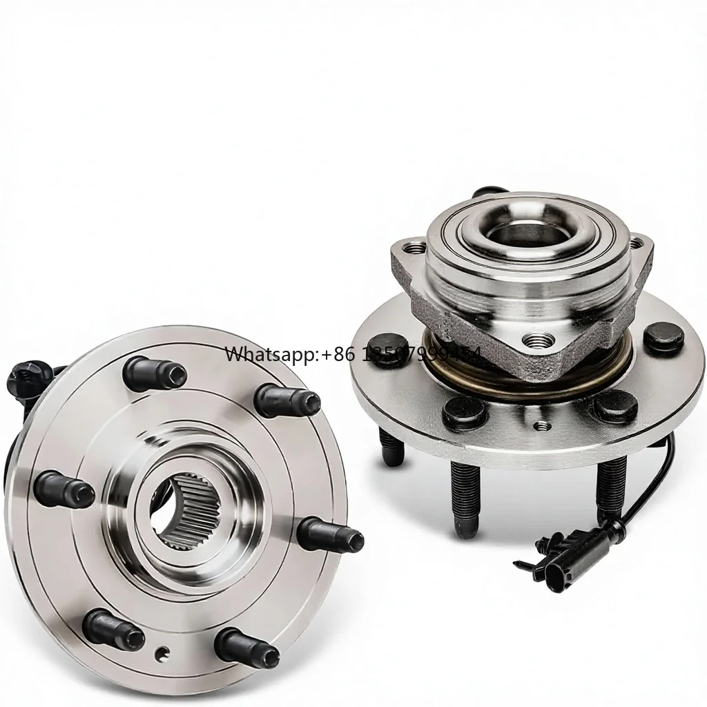 

Detroit Axle 4WD Front Wheel Bearing Hubs Assembly Set for GMC Silverado Suburban Sierra Yukon XL 1500 Tahoe Avalanche