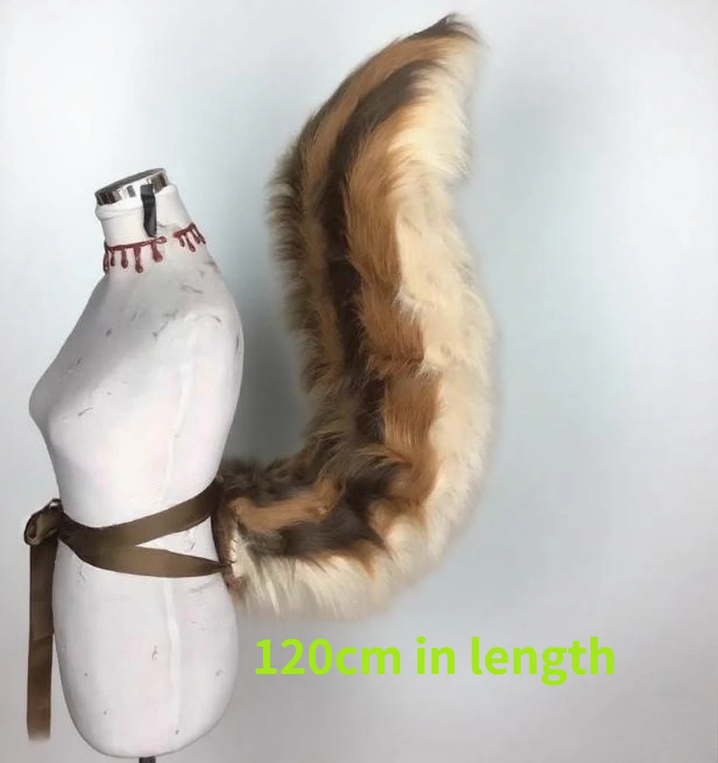 ใหม่ Rivals คอสเพลย์ Prop หางกระรอก Hand Made ทํางานสําหรับเกมปาร์ตี้เครื่องแต่งกายอุปกรณ์เสริมที่กําหนดเองอะนิเมะอุปกรณ์เสริม