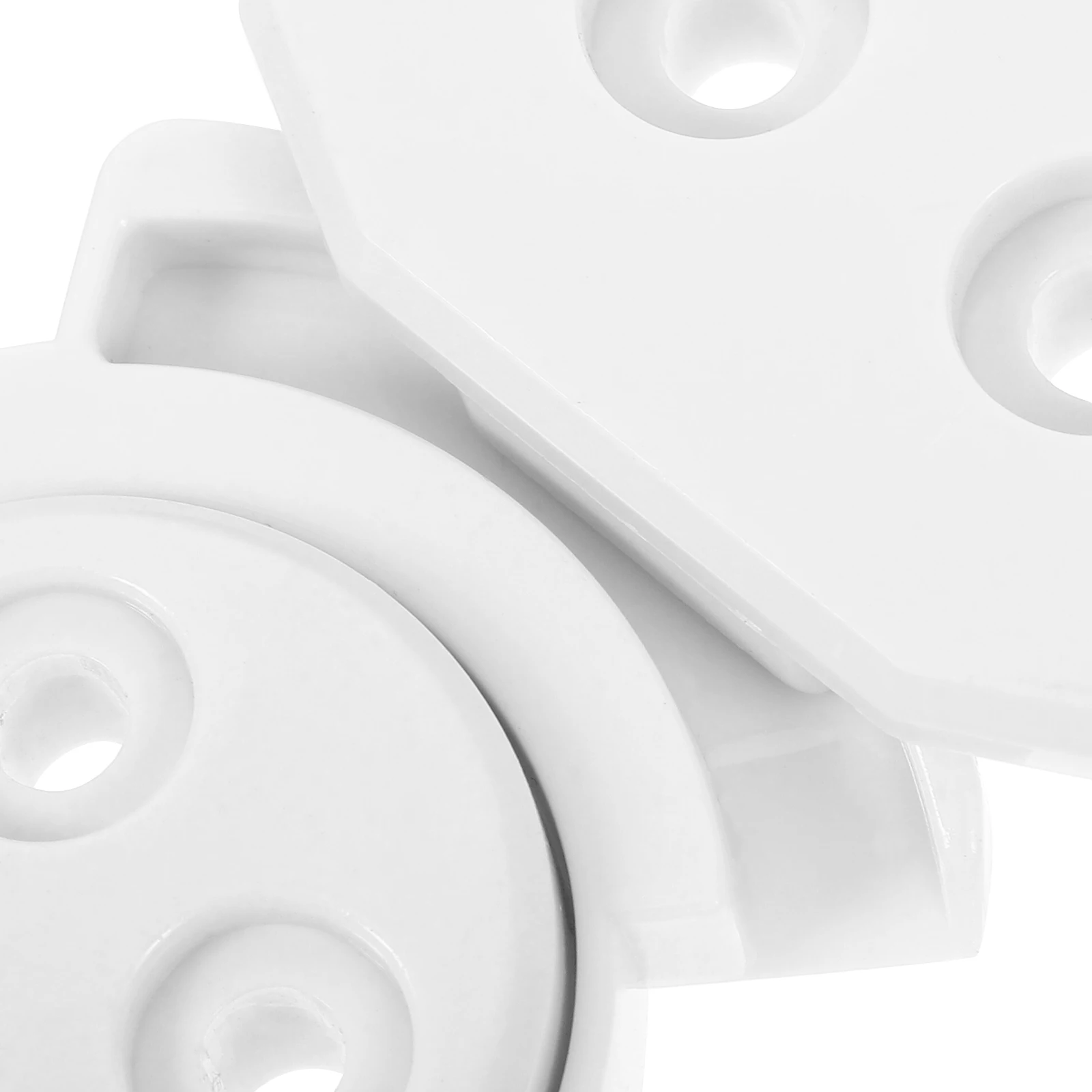

4 Pcs Desktop Connector Office Heavy Duty Table Board Locks Hardware niture Dining Buckle Plastic