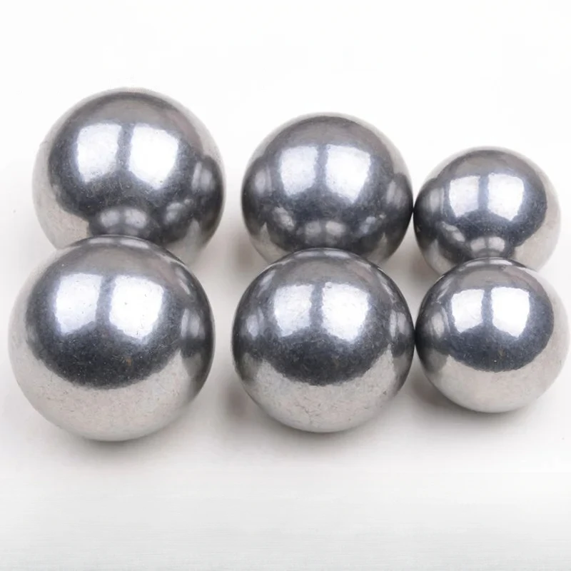 1-50 pz 7-120mm Sfera di Ferro Solido Q235 Acciaio Al Carbonio Perlina di Ferro Liscia di Alta Qualità 7/8/9/10/11/12/12.7/14/15/16/17-70mm Full-size