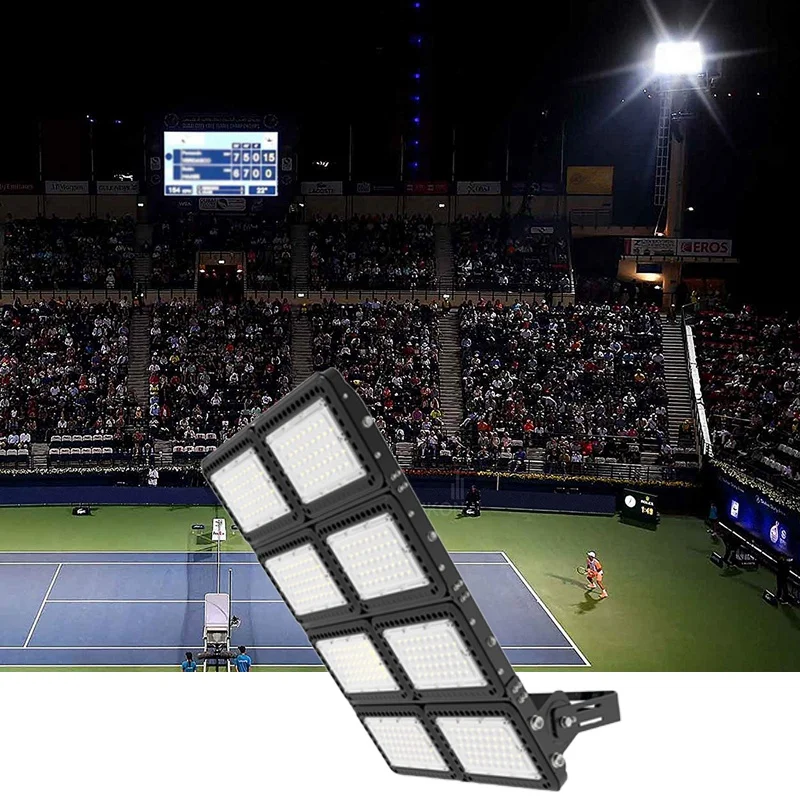 

1000W Stadium Floodlights Outdoor IP65 Waterproof Sports Field Led Flood Lights for Tennis Court/Football Area Lighting