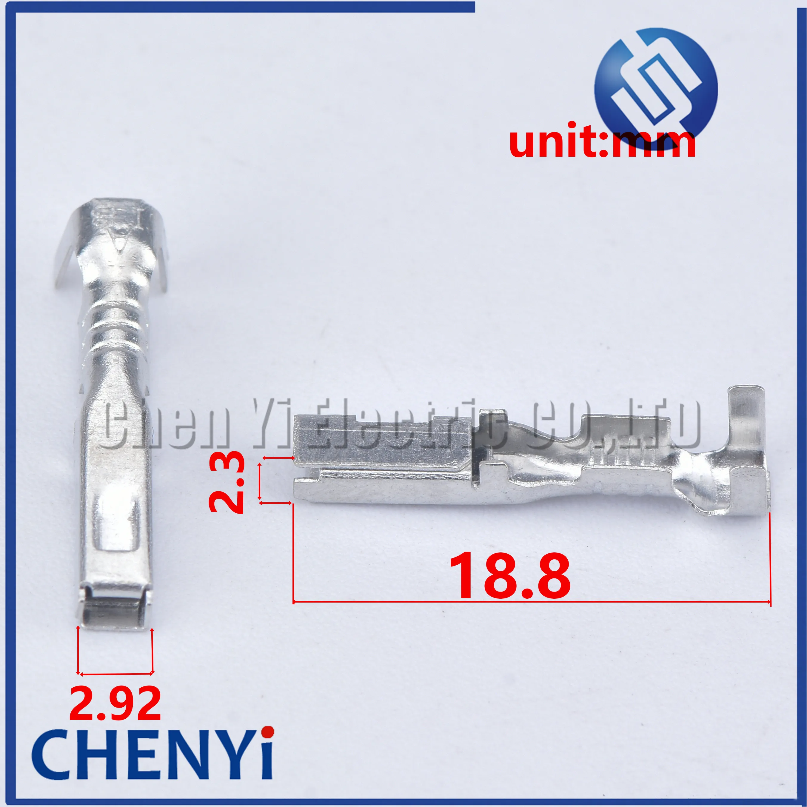 50 pcs/set auto female crimping terminal 2.2mm connector pins loose terminals 8240-4862