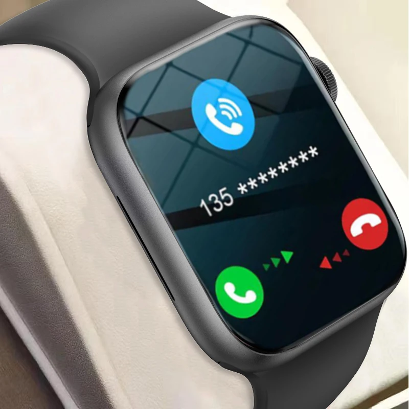 Reloj inteligente con llamadas inalámbricas, Smartwatch con pantalla táctil completa, múltiples modos deportivos, para Android y IPhone