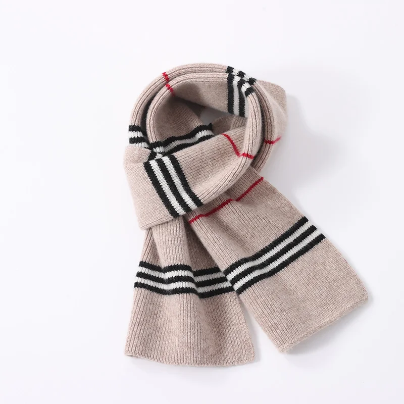 100% Merino Wool Neckerchief  Autumn And Winter With An Academic Style And Full Of Vitality Children's Clothing  Accessories view 6