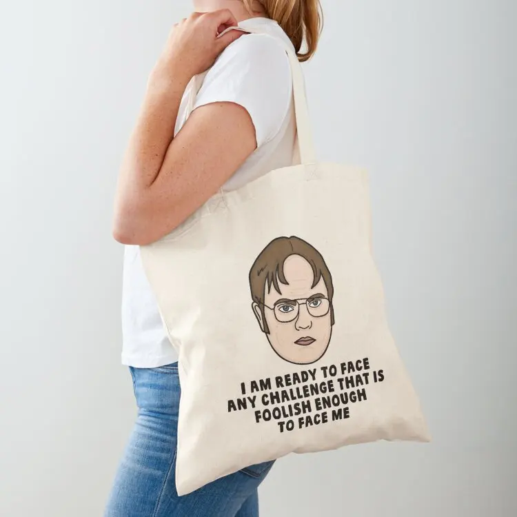 

Dwight The Office Quote Tote Bag great bag personalized tote bag shopper women bags woman 2025