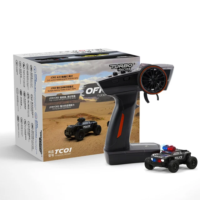 Turbo Racing 1:76 C81 C82 RC Truck Car Mini Full Proportional RTR
