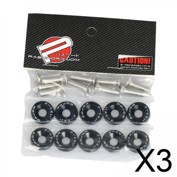 

M6 Fender Washer Stainless Steel Car Modified Parts Engine Bay Dress Up Kit Bolts Screws for Car Maintenance Special Tool