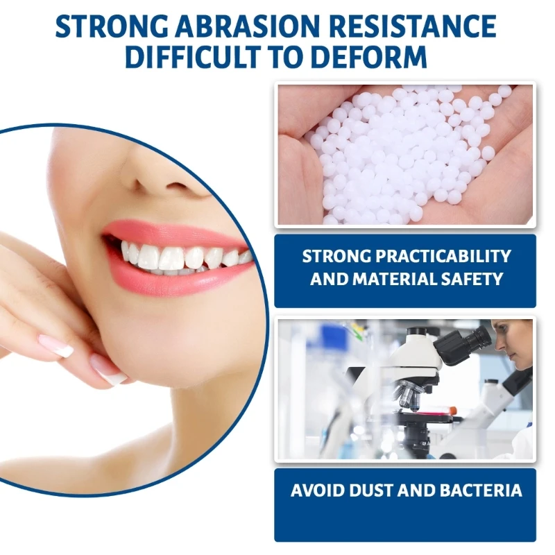 Reusable Denture Adhesive Tooth Repair Falseteeth Granules Tooth Care Makeup