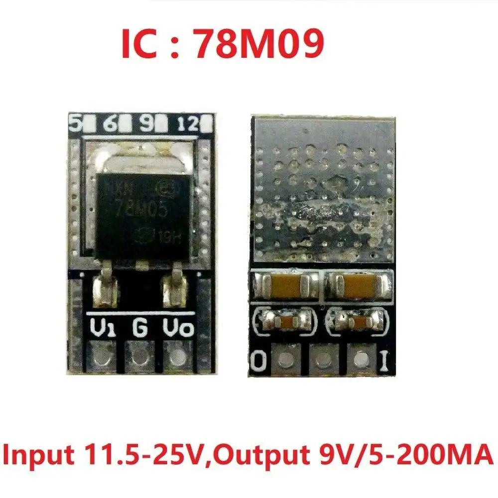 Convertitore Buck DC-DC 7-30V 24V a 5V 6V 9V 12V Step-down modulo regolatore di tensione 78 m05 7806 L7809 LM7812