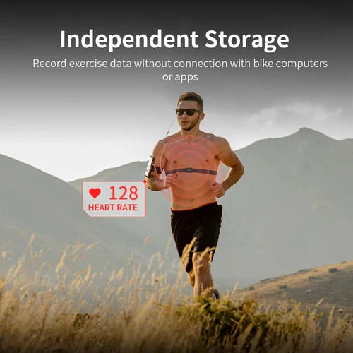 Imagen 2 del producto XOSS X2 Pro Sensor de ritmo cardíaco registro independiente correa para el pecho Monitor HRM Bluetooth ANT + salud Fitness Sensor inteligente para bicicleta