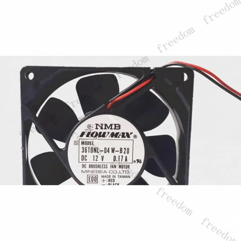 

Вентилятор HTS 3610NL-04W-B20, 1 шт., DC12V 0.17A, 9025, 9 см, 2-проводной, двойной # F13 1 шт.