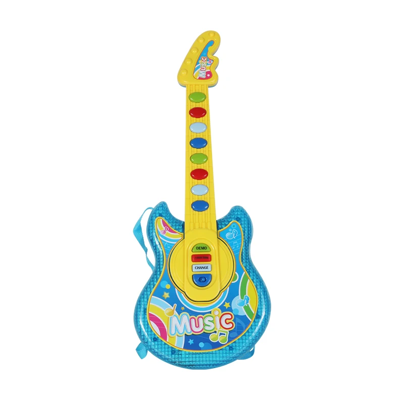 Electric Guitar Toys for Kids Play Education Musical Instrument Montessori Children Musical Instrument Early Learning Toys