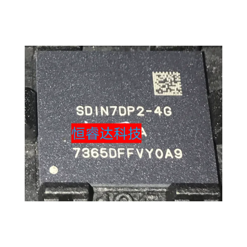 1PCS~10PCS/LOT SDIN7DP2-4G SDIN7DP2 eMMC 4GB BGA153 NAND flash memory IC chip Used 100% Tested Good