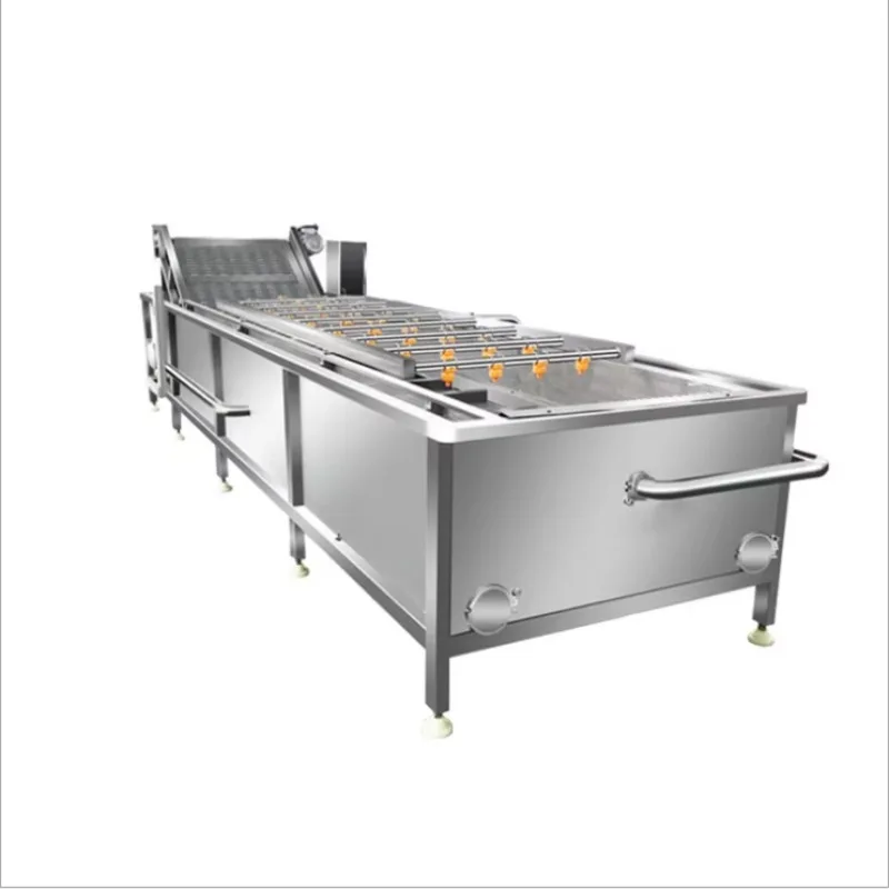 Lemon, Orange, Apple, Carrot, Potato, Tomato Automatic Fruit and Vegetable Bubble Washer for Efficient Cleaning