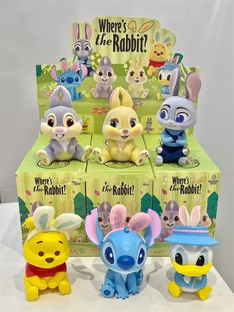 Disney Stitch Mystery Box Series Figure Surprise Blind Box Donald Duck Daisy Model Collection Dolls Gifts Cute Decorations Toys