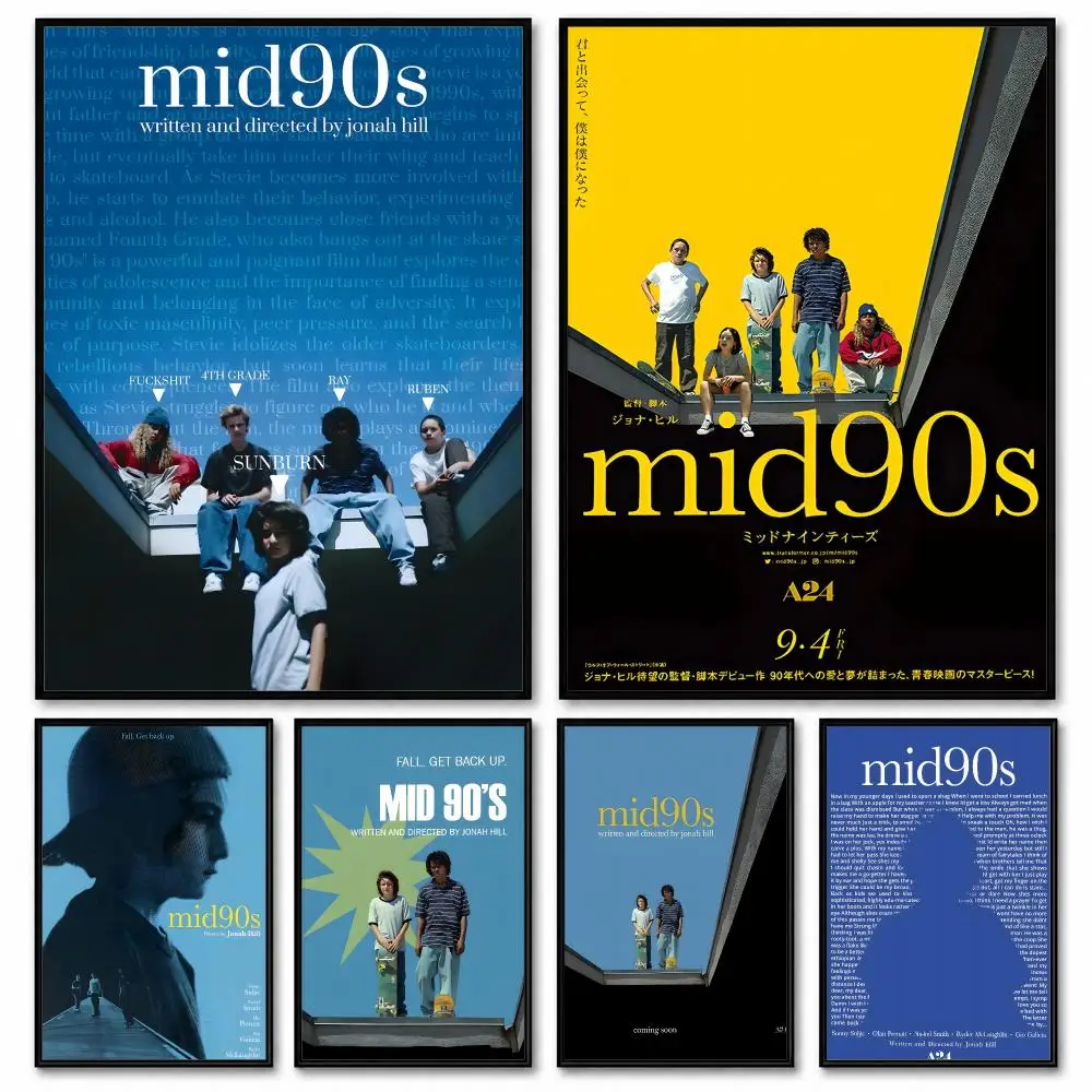 M-mid90s film classic Poster Room Decor Home Wall Art Printing Waterproof Garage BedRoom Posters Gift
