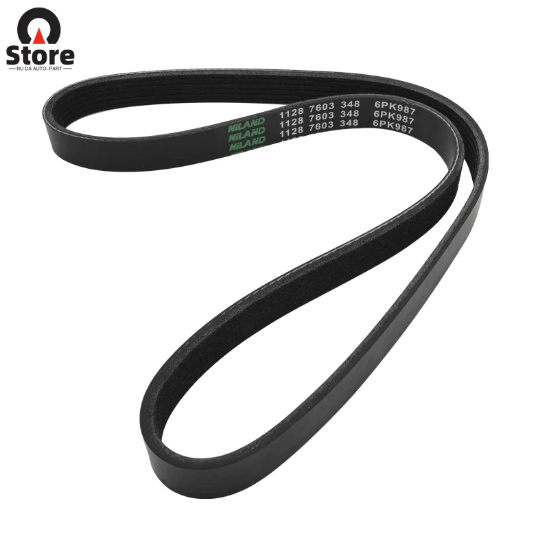 

11287603348 6PK987 Автозапчасти приводной змеевик привода двигателя для BMW B48 N20 N13 N47 F20 F21 F30 F31 F35