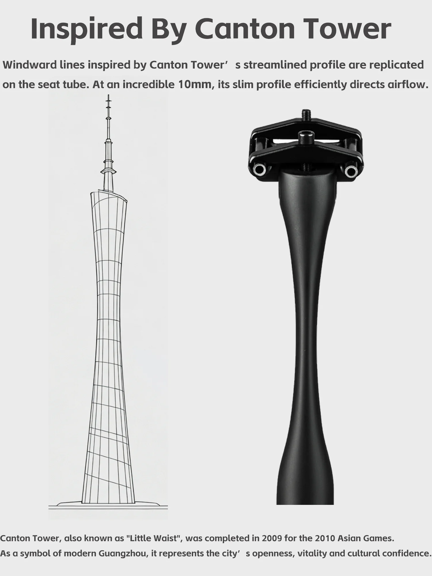 ELITA ONE 10th Anniversary Edition Aero Carbon Sattelstütze Ultraleichte Carbon-Klemme Rennrad-Sattelstütze 27,2/30,9/31,6mm – Detail 6