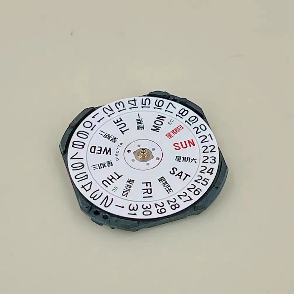 Watch Movement for Japanese VX43E Movement VX43 Three-Pin Double Calendar Window Quartz Movement with Battery