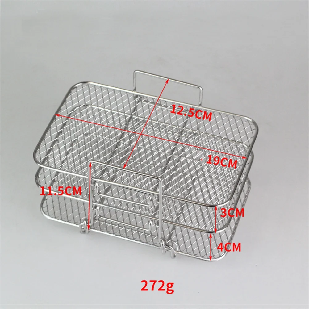 3-warstwowy stojak ze stali nierdzewnej do grillowania z rusztu beztłuszczowa frytownica DZ201 DZ401 beztłuszczowa frytownica narzędzie kuchenne