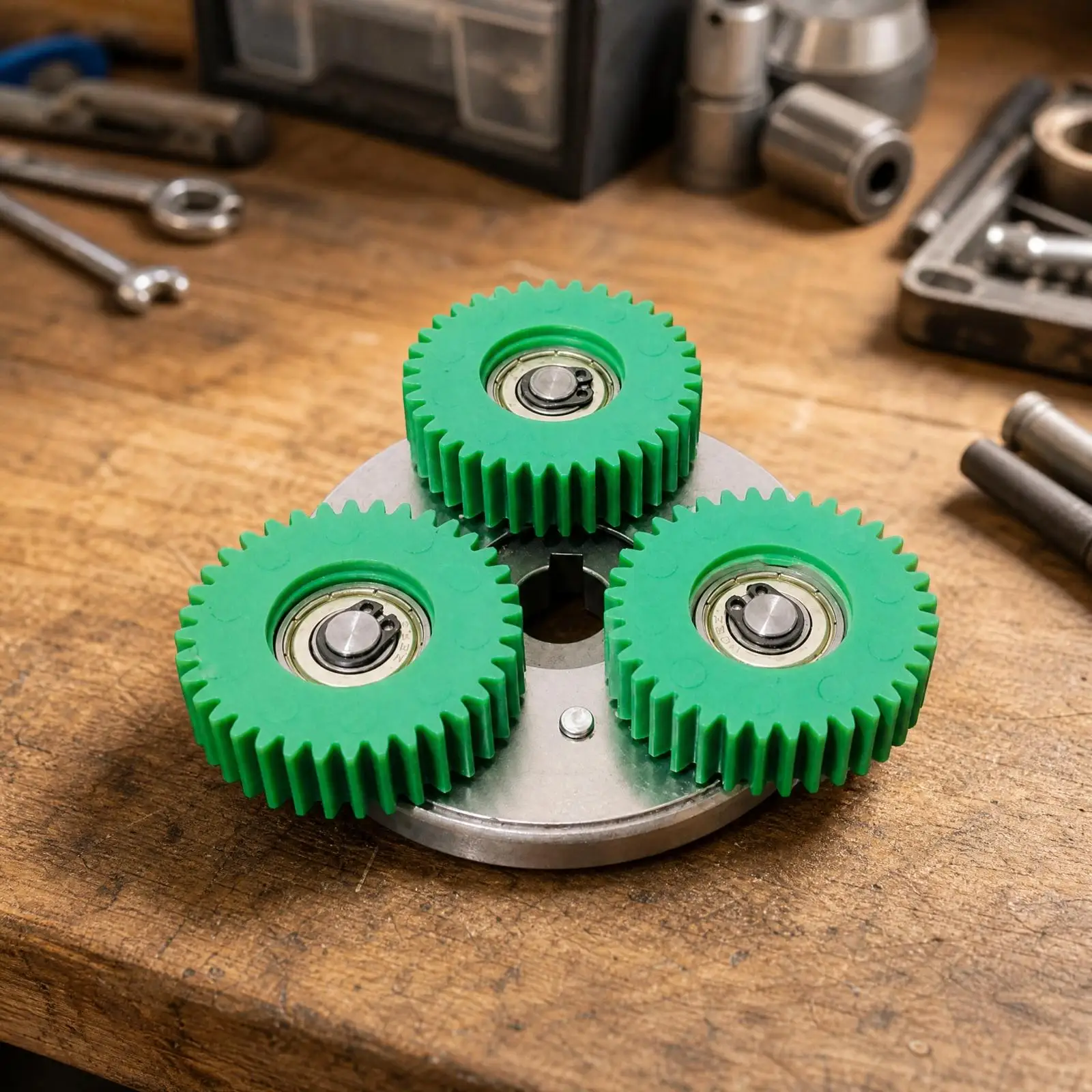 3 Pieces Gear Assembly Reliable Replacement Gear Assembly with Clutch Mechanism Drivetrain Component Long-Lasting Low-Backlash