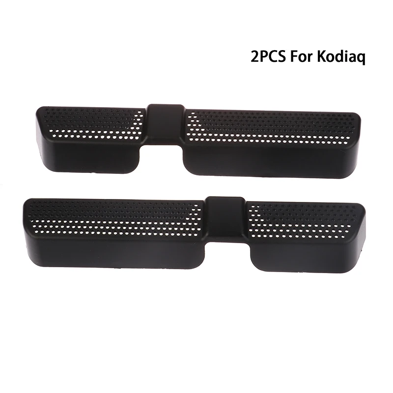 2 Pcs for SEAT Ateca Tarraco Koraq Kodiaq Under Front Seat Rear Footwell Air Duct Outlet Vent Grille Cover