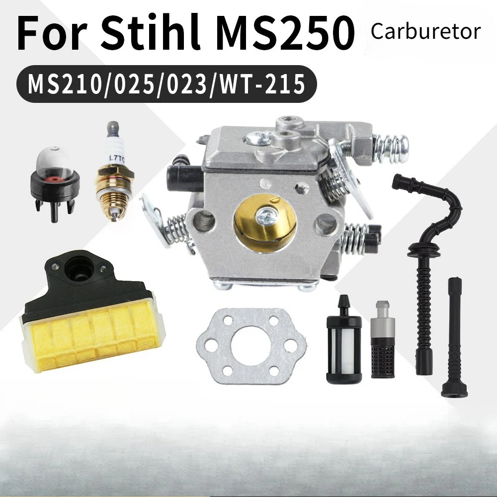 

Карбюратор для бензопил Stihl MS250 MS210 023 025, замена WT-215 1123-120-0605