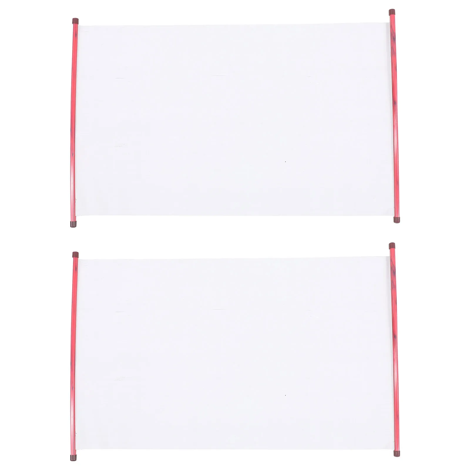 2Pcs Chinese Calligraphy Scroll Practice Water Writing Cloth Brush Ink Painting Scrolls Calligraphy Art Supplies